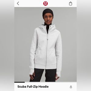 Scuba Full-Zip Hoodie, size 10